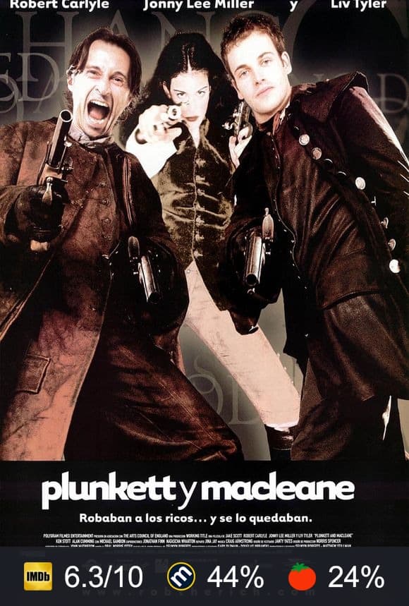 Cartel de Plunkett y MacLeane