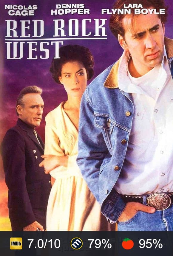 Cartel de Red Rock West