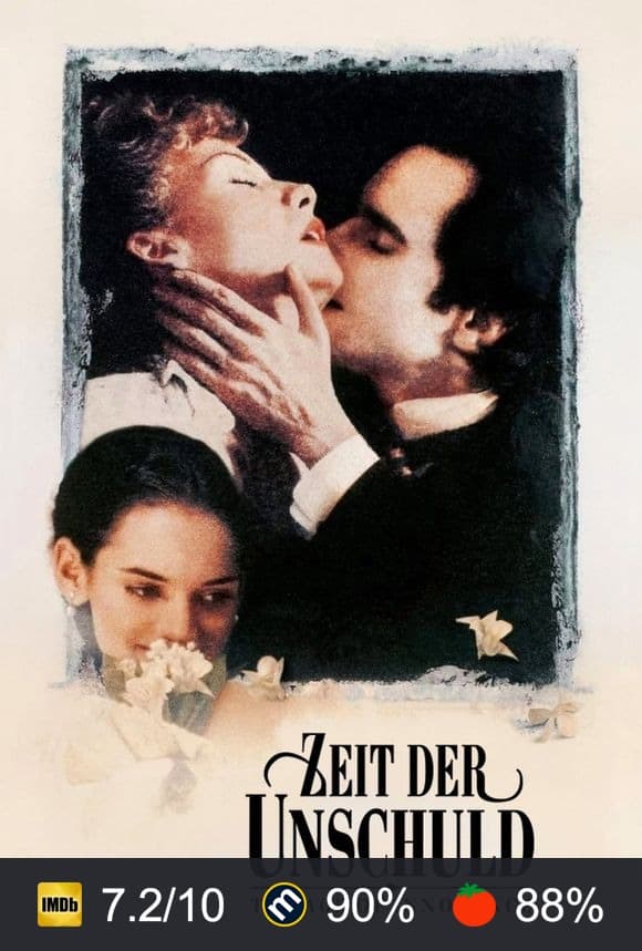 Poster von Zeit der Unschuld