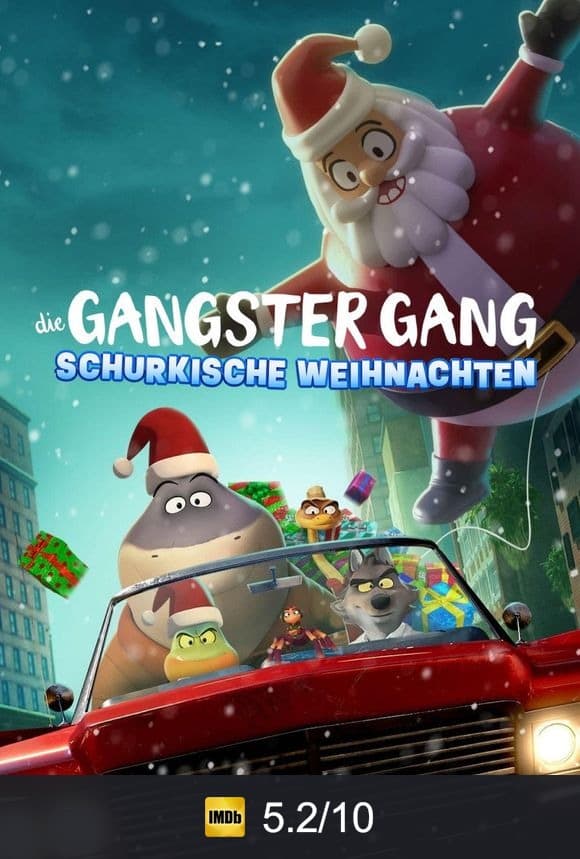 Poster von Die Gangster Gang: Schurkische Weihnachten