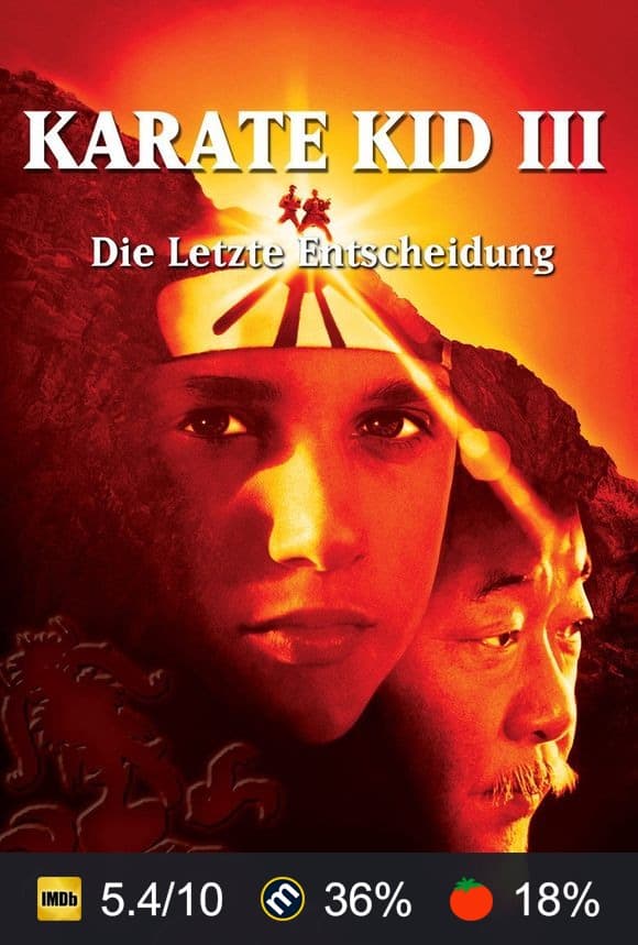 Poster von Karate Kid III - Die letzte Entscheidung