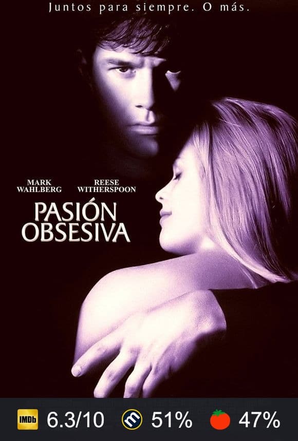 Cartel de Pasión obsesiva
