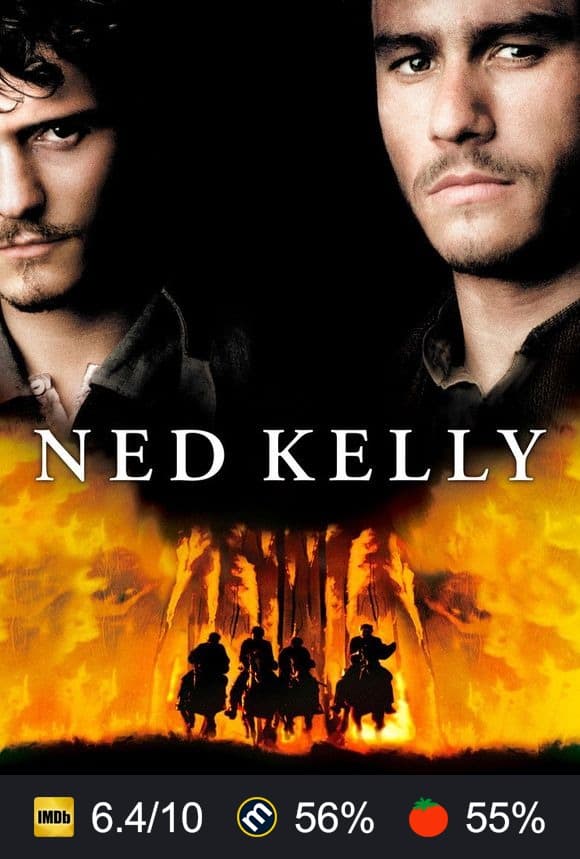 Cartel de Ned Kelly, comienza la leyenda