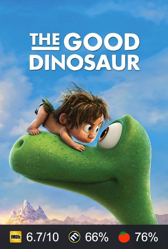 The Good Dinosaur poster
