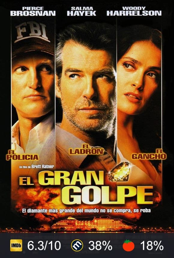 Cartel de El gran golpe
