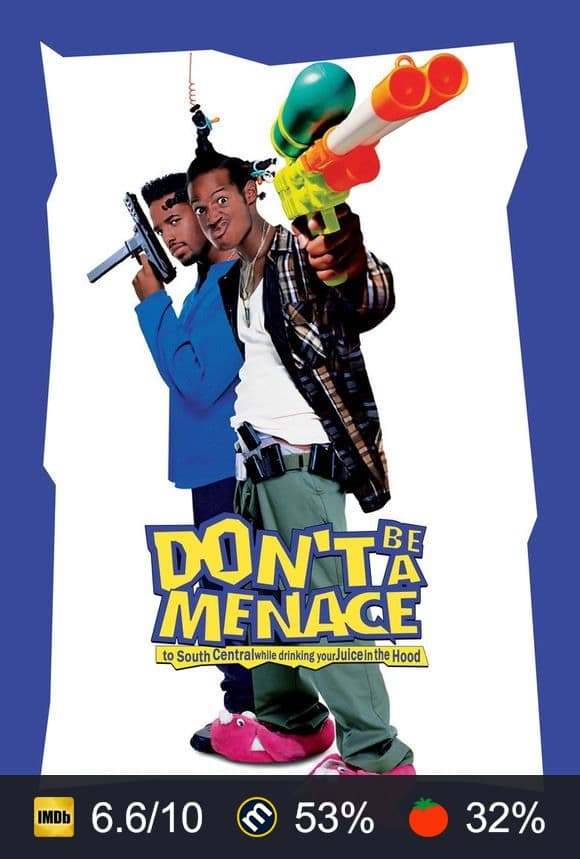 Don't Be a Menace to South Central While Drinking Your Juice in the Hood poster