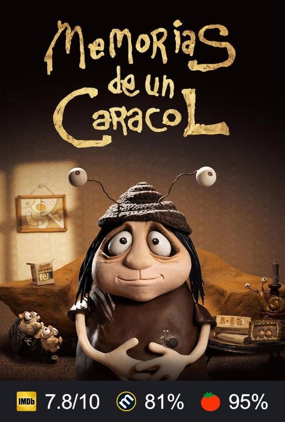 Cartel de Memorias de un caracol