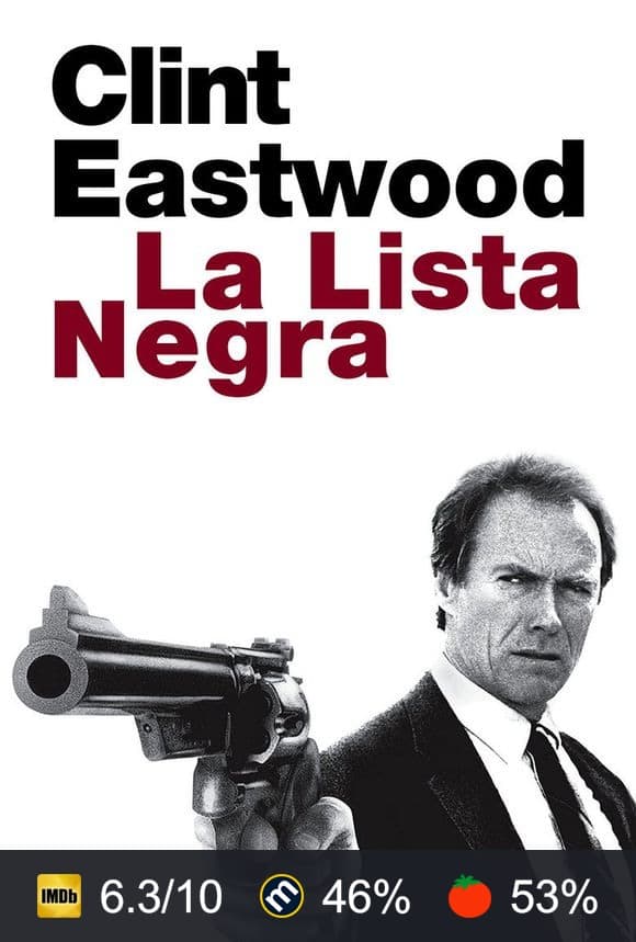 Cartel de La lista negra