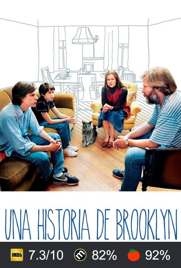 Cartel de Una historia de Brooklyn