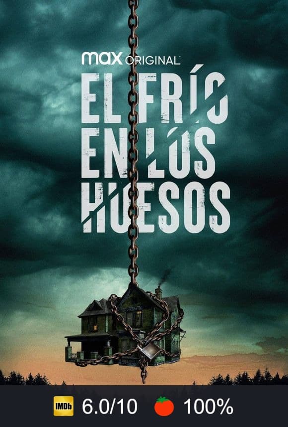 Cartel de El frío en los huesos
