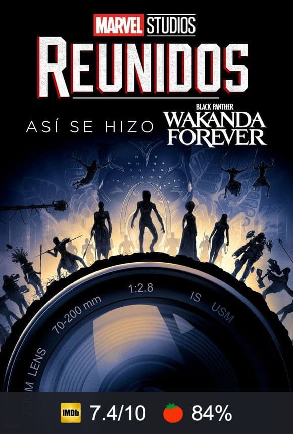 Cartel de Reunidos: Así se hizo Black Panther: Wakanda Forever