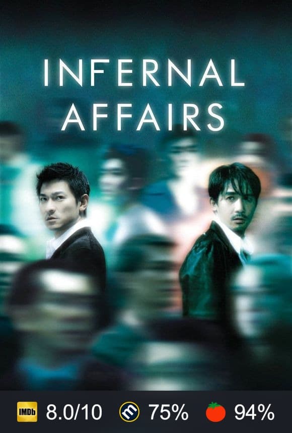 Infernal Affairs poster