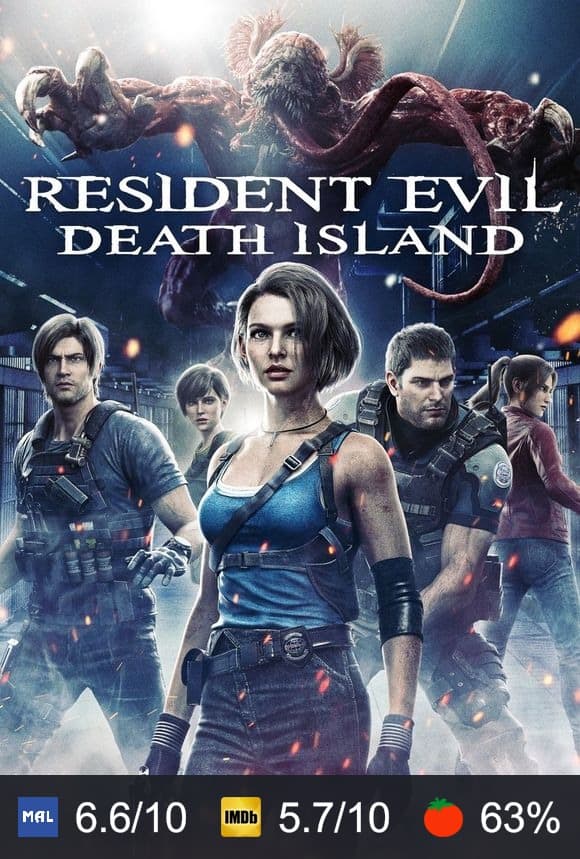 Resident Evil: Death Island poster