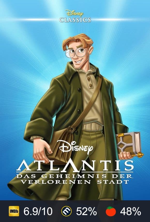 Poster von Atlantis - Das Geheimnis der verlorenen Stadt