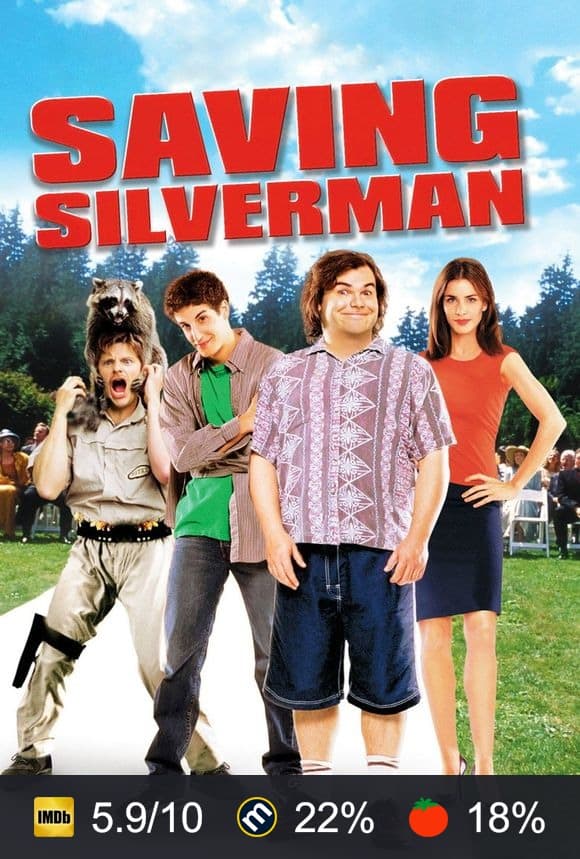 Saving Silverman poster