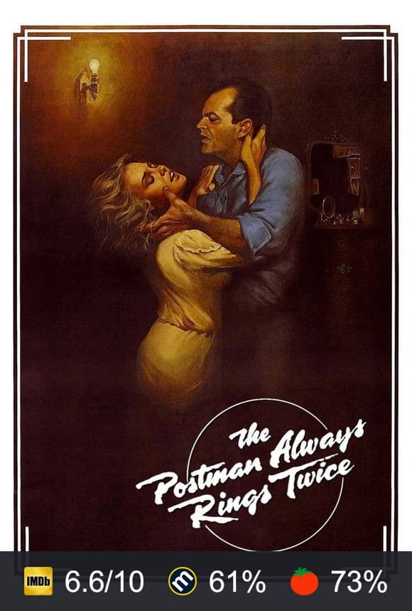 The Postman Always Rings Twice poster
