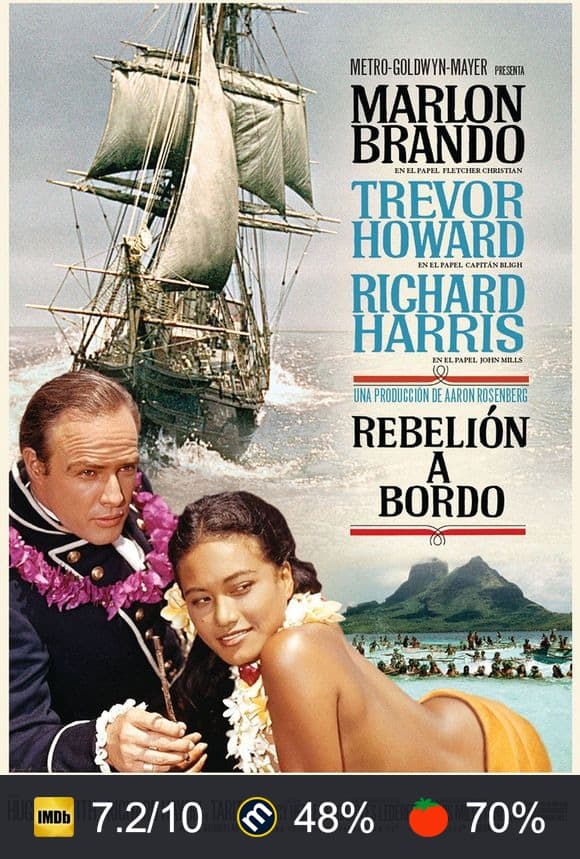 Cartel de Rebelión a bordo