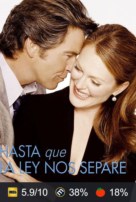 Cartel de Hasta que la ley nos separe