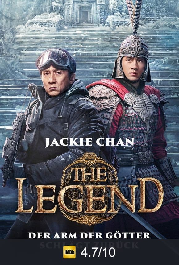 Poster von The Legend - Der Arm der Götter schlägt zurück