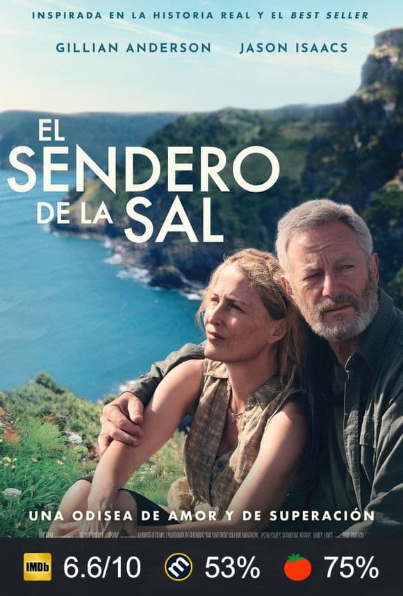 Cartel de El sendero de la sal