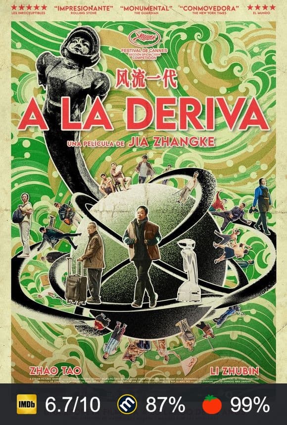 Cartel de A la deriva
