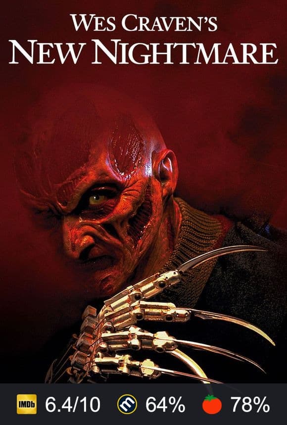 Wes Craven's New Nightmare poster