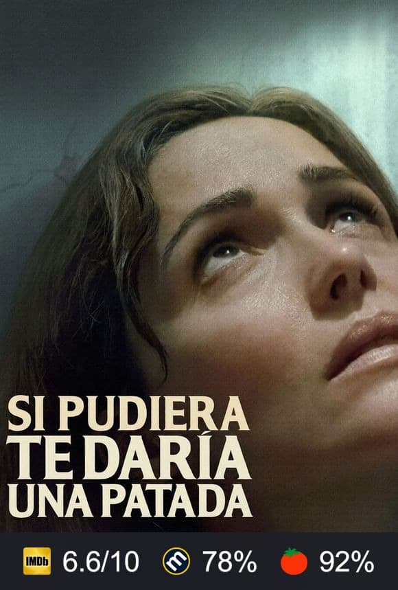 Cartel de Si pudiera, te daría una patada