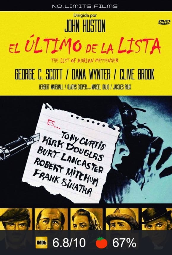 Cartel de El último de la lista