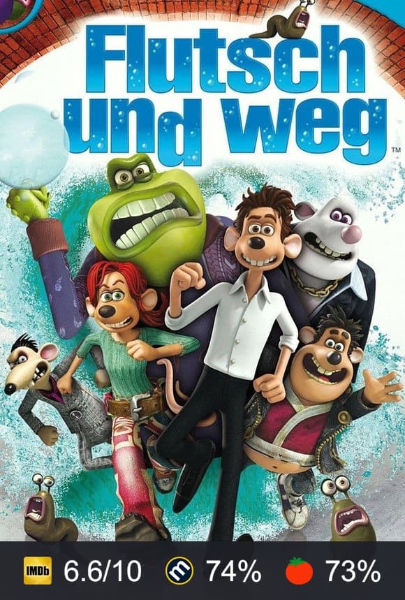 Poster von Flutsch und weg