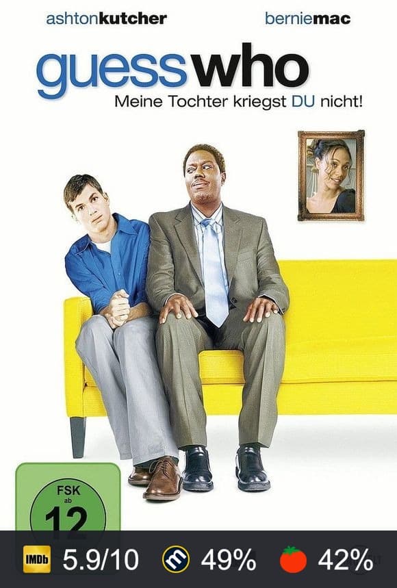 Poster von Guess who - Meine Tochter kriegst du nicht!