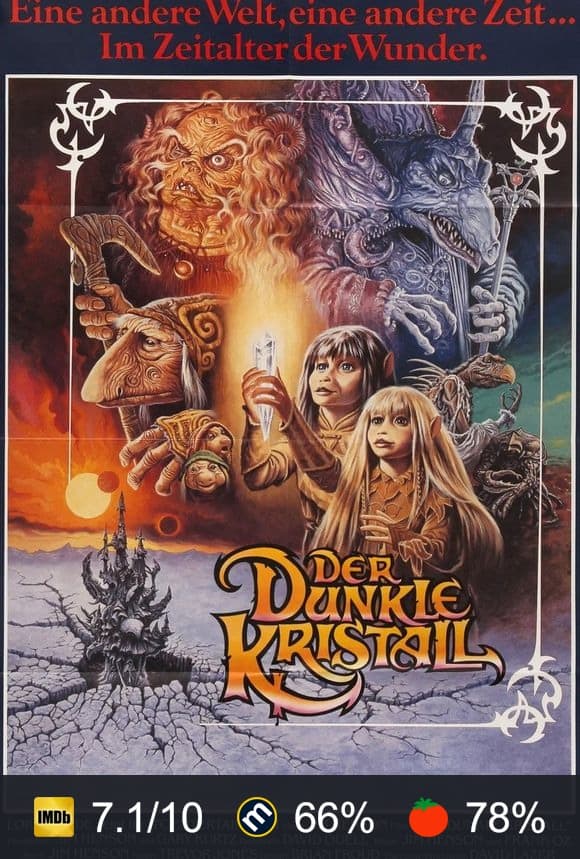 Poster von Der dunkle Kristall