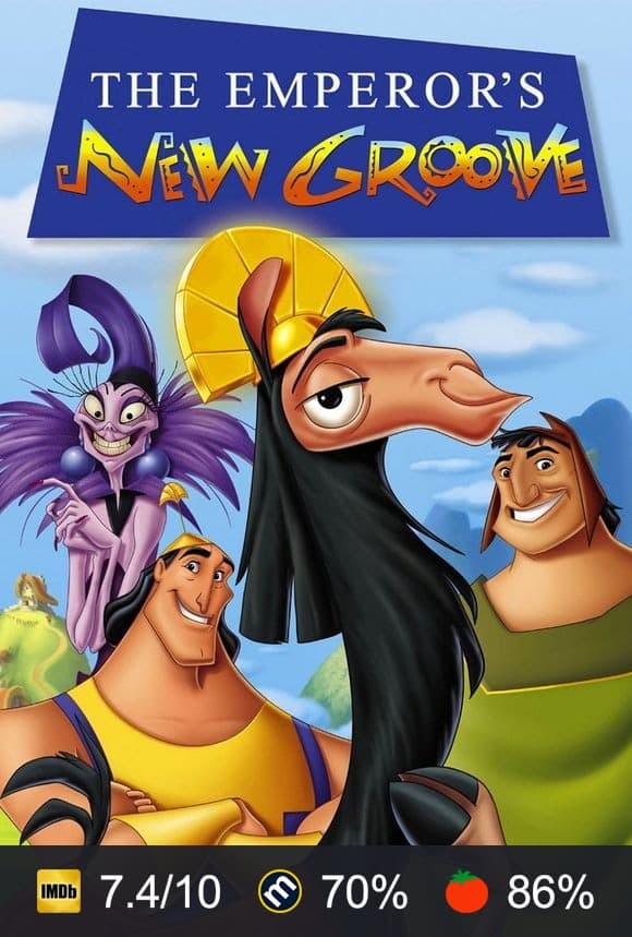 The Emperor's New Groove poster