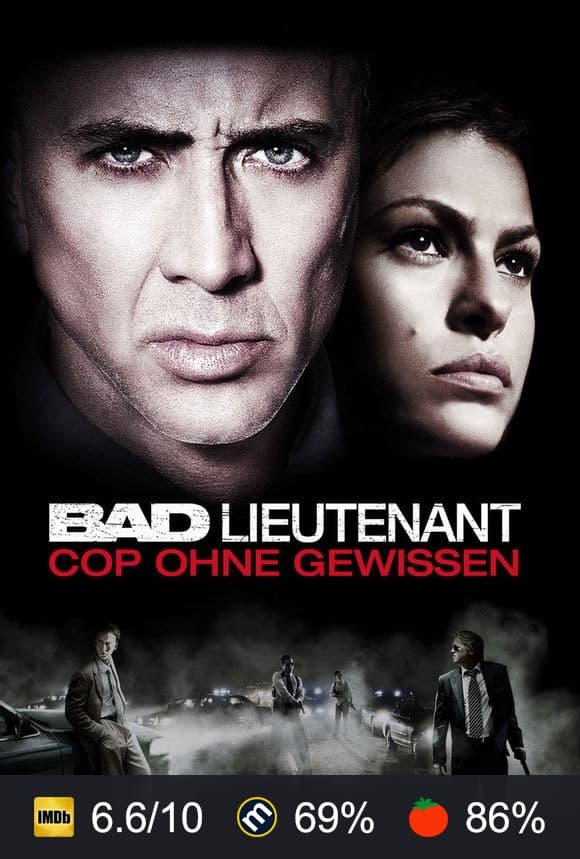 Poster von Bad Lieutenant - Cop ohne Gewissen