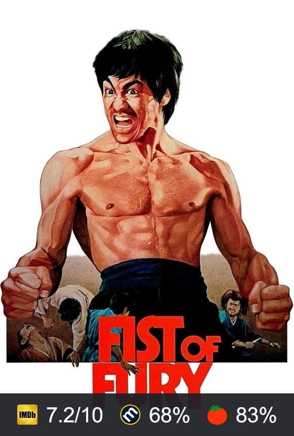 Fist of Fury poster