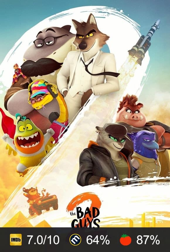 The Bad Guys 2 poster