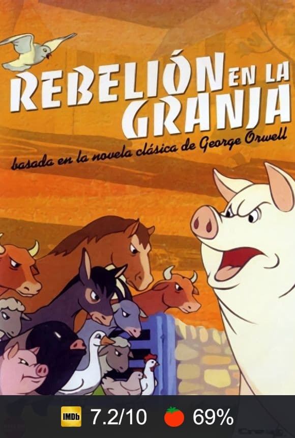 Cartel de Rebelión en la granja