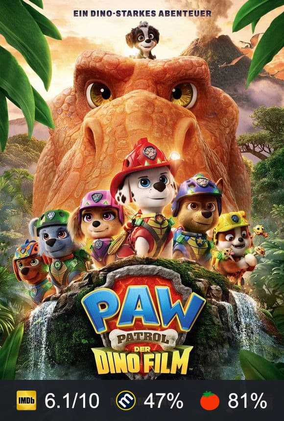 Poster von PAW Patrol: Der Dino Film