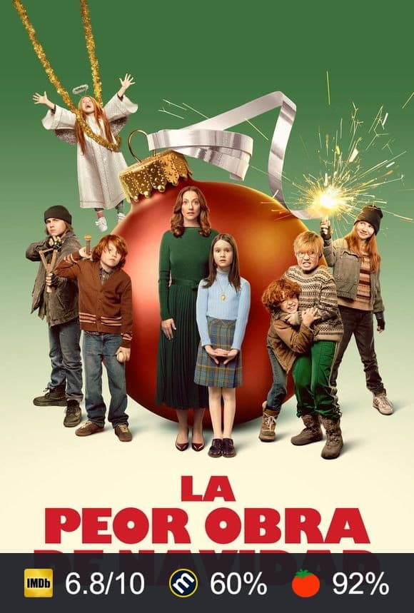 Cartel de La peor obra de navidad