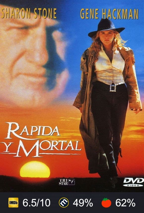 Cartel de Rápida y mortal