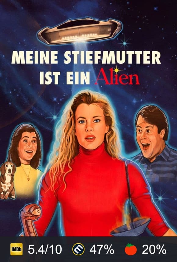 Poster von Meine Stiefmutter ist ein Alien