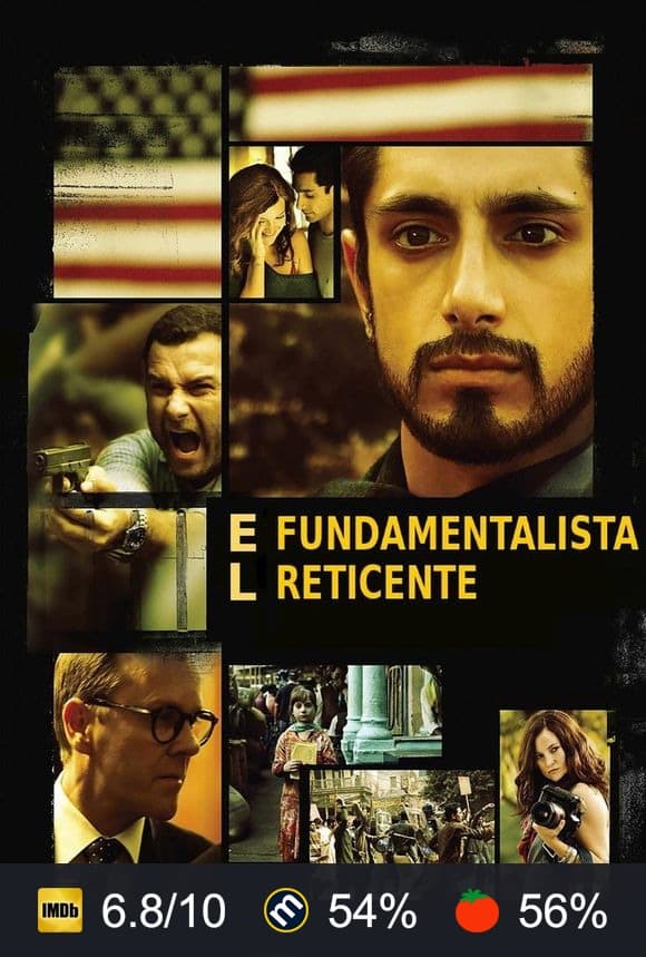 Cartel de El fundamentalista reticente