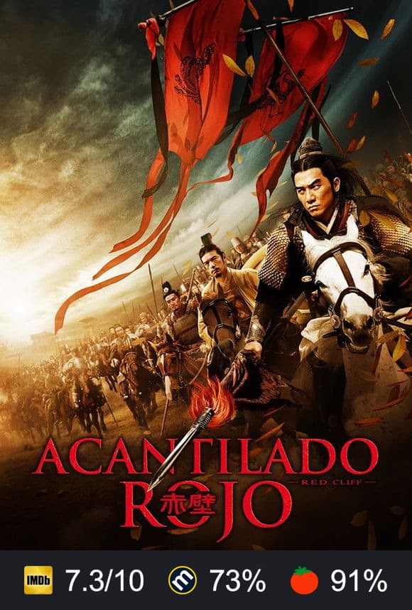 Cartel de Acantilado rojo