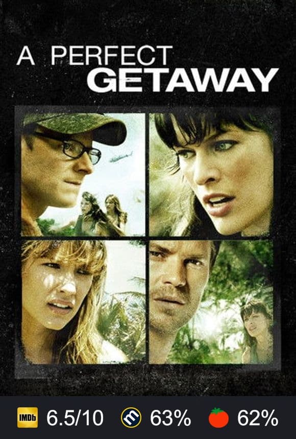 A Perfect Getaway poster