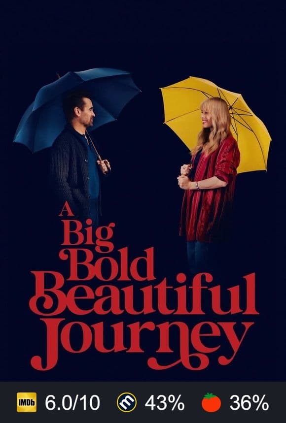 A Big Bold Beautiful Journey poster