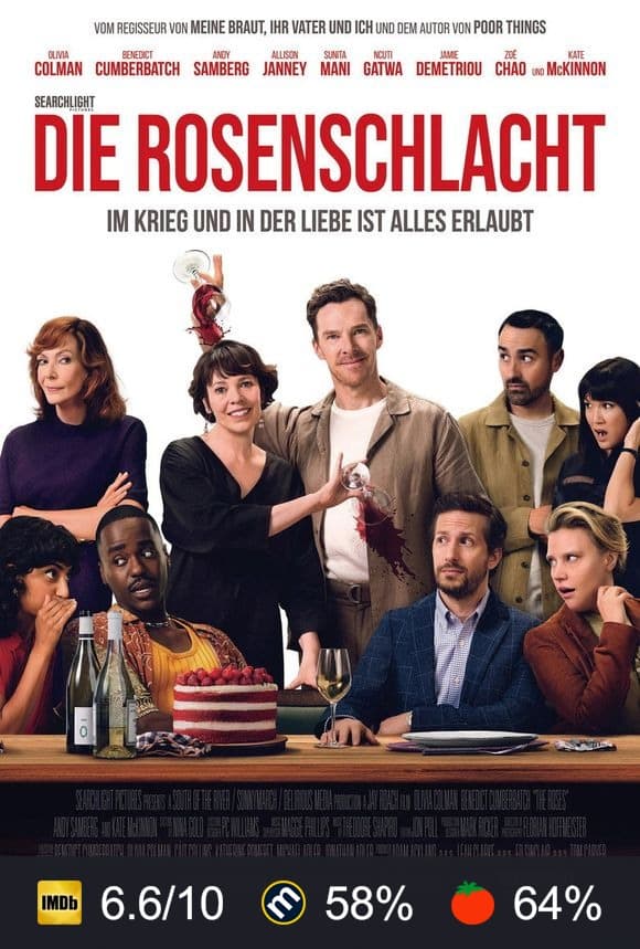 Poster von Die Rosenschlacht