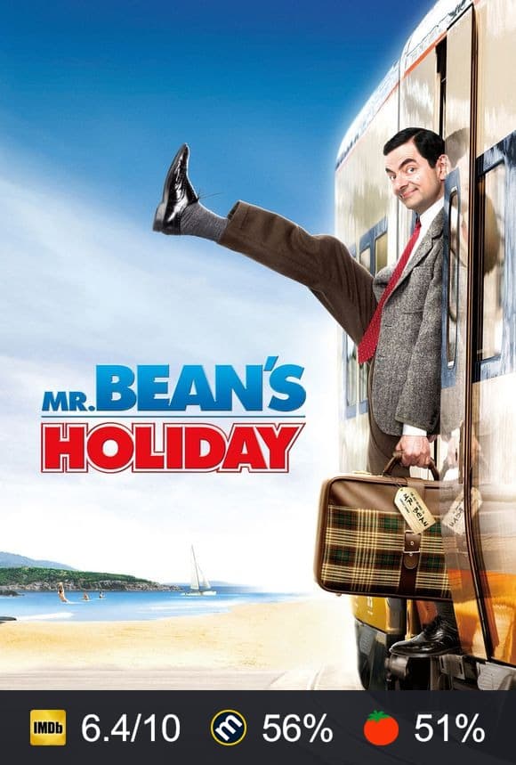 Mr. Bean's Holiday poster