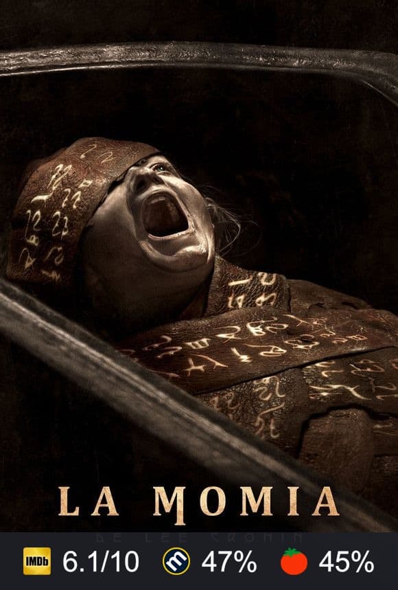 Cartel de La momia de Lee Cronin