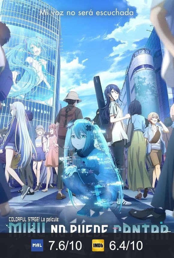 Cartel de Colorful Stage! la película: Miku no puede cantar