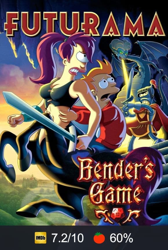 Futurama: Bender's Game poster