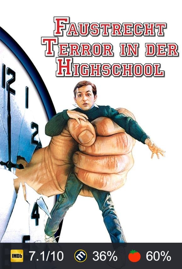 Poster von Faustrecht - Terror an der Highschool